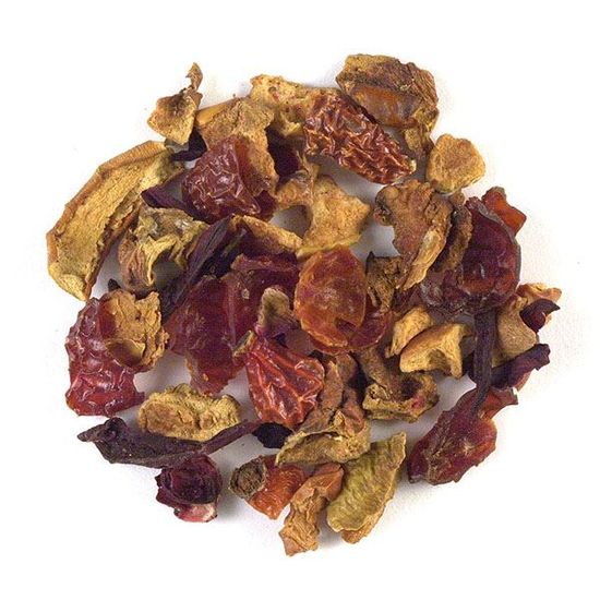 Raspberry loose leaf herbal tea
 Raspberry loose leaf herbal tea
