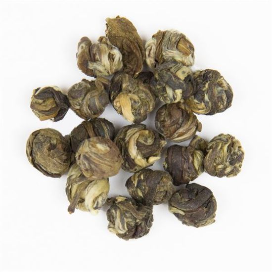 Jasmine Pearl organic loose leaf green tea
Jasmine Pearl organic loose leaf green tea