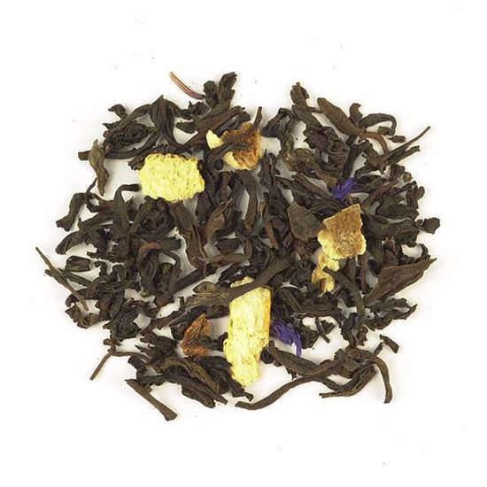 decaffeinated flavored loose leaf black tea
decaffeinated flavored loose leaf black tea