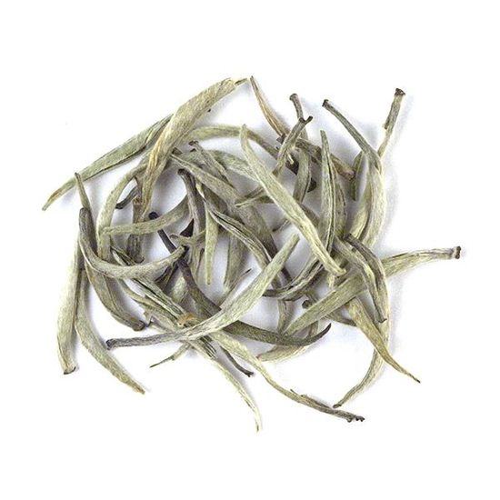 loose leaf Ceylon silver tips white tea
 loose leaf Ceylon silver tips white tea