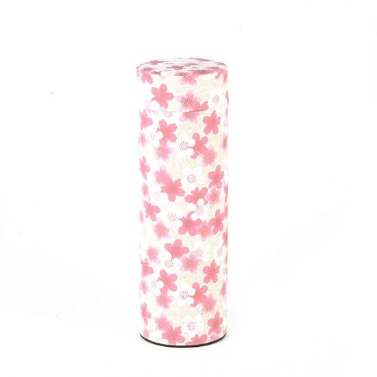 decorative washi paper tea tin
 decorative washi paper tea tin