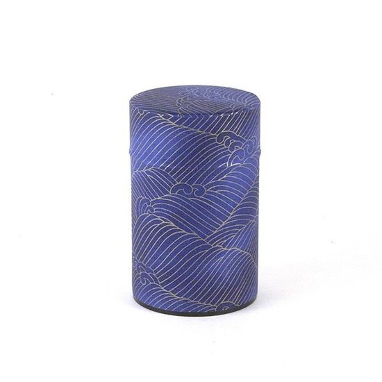 decorative washi paper tea tin
 decorative washi paper tea tin