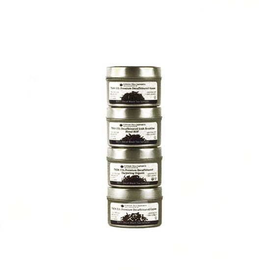 loose leaf decaffeinated tea sampler set
 loose leaf decaffeinated tea sampler set