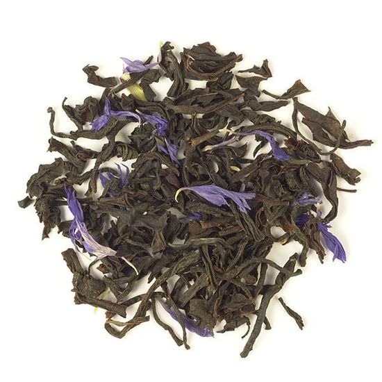 Loose leaf blue flower Earl Grey tea
