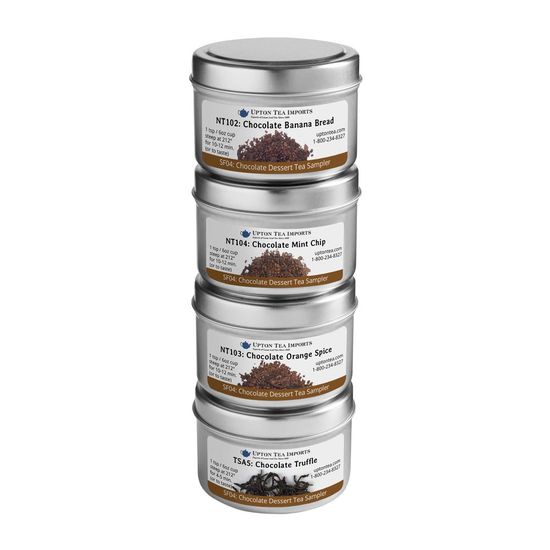 loose leaf chocolate teas sampler set
